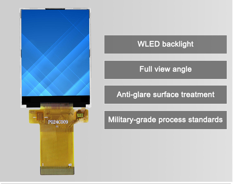 Επίδειξη οθόνης 2,4 ίντσας TFT LCD, ενότητα ILI9341V 24pin SPI LCD για τα μίνι βιντεοκάμερα