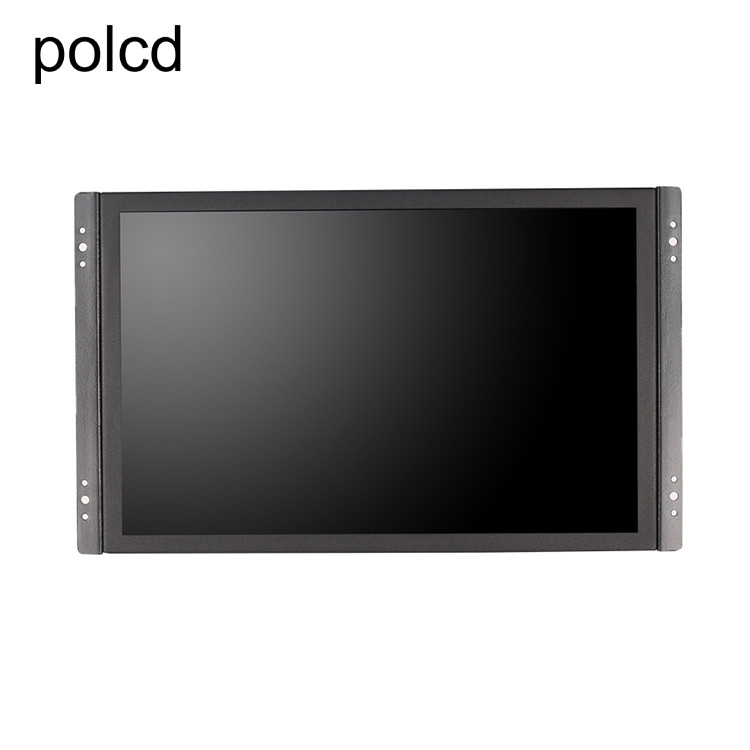 Polcd 14 βιομηχανικό LCD μετάλλων ίντσας πλήρες HD 1920x1080 όργανο ελέγχου περίπτωσης με το ανοικτό πλαίσιο