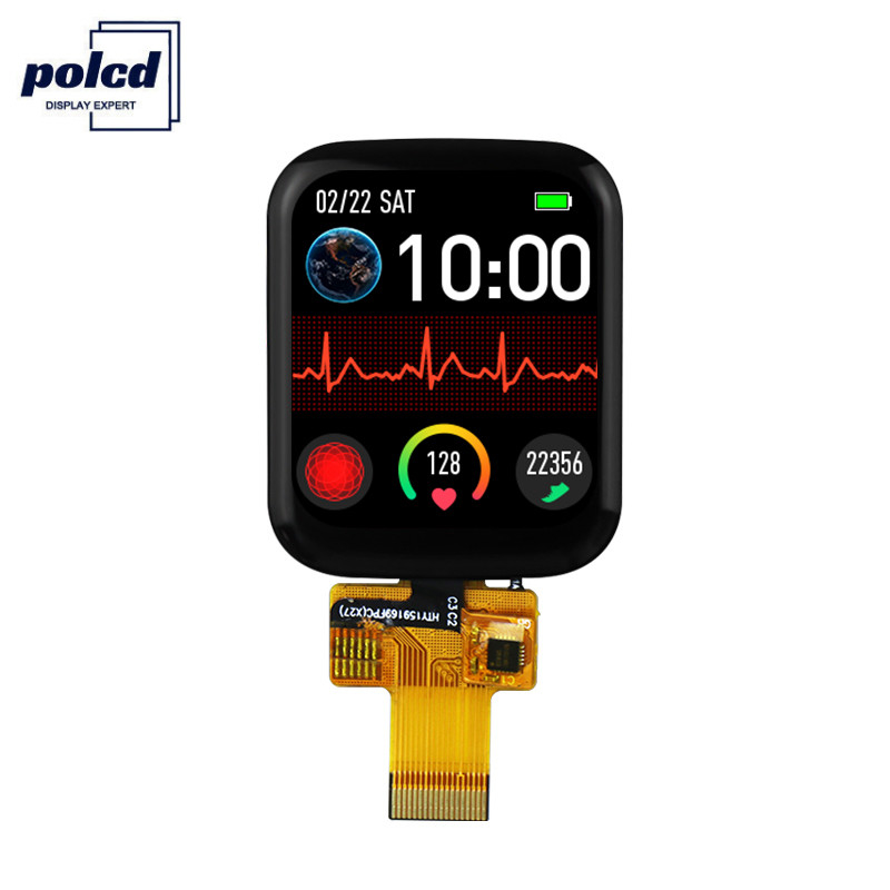 Polcd 1,69 ιντσών 240x240 Ips LCD ST7789V Μικρή οθόνη αφής LCD 4 γραμμών SPI
