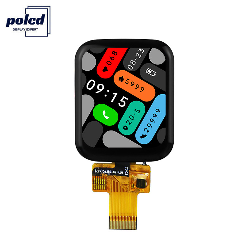 Polcd 1,69 ιντσών 240x240 Ips LCD ST7789V Μικρή οθόνη αφής LCD 4 γραμμών SPI