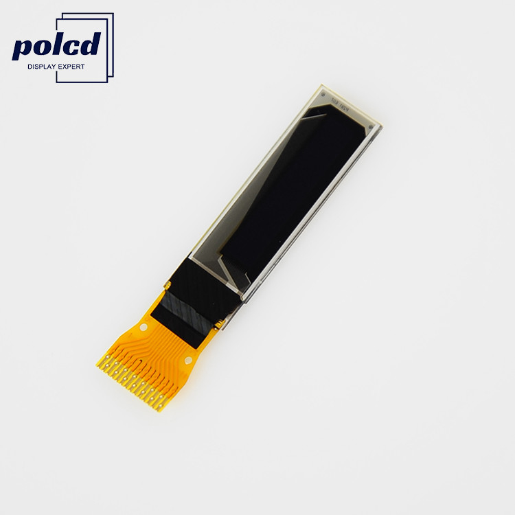 Polcd 0,69» άσπρο ή μπλε φως επίδειξης IIC/I2C μικροϋπολογιστών ψηφίσματος 96x16 Oled