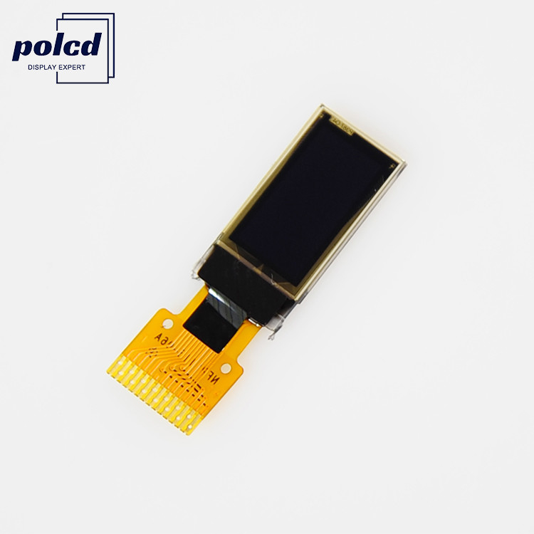 0,5» 48x88 SPI IIC ενεργός επίδειξη Polcd Pmoled χρώματος μητρών άσπρη