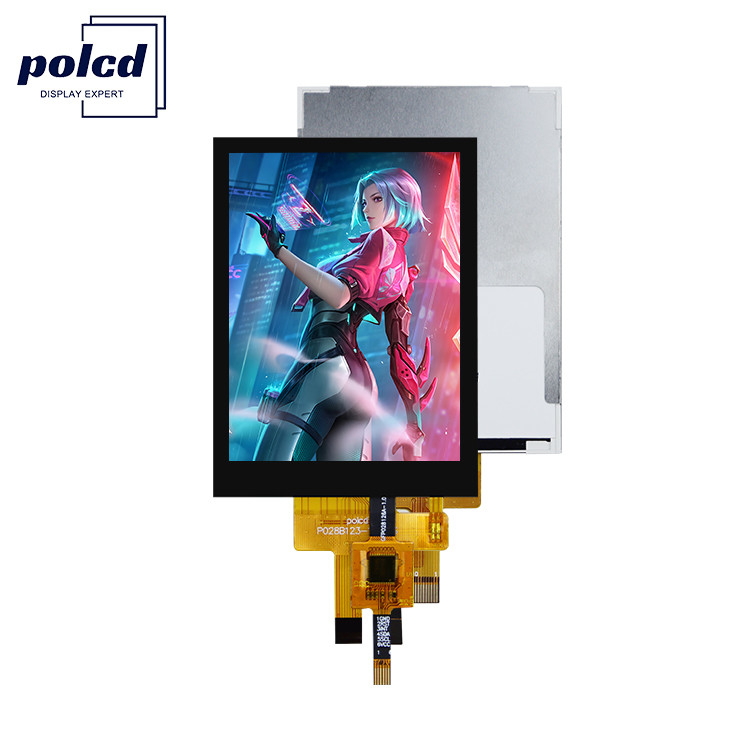 2.8 ίντσες 178° Ips Tft Συγκινητική οθόνη αφής πλήρης οπτική γωνία Spi Interface