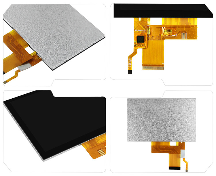 5 ιντσών Ips Tft LCD οθόνη Διαπεραστική οθόνη 24 Bit RGB Interface 800*480 View