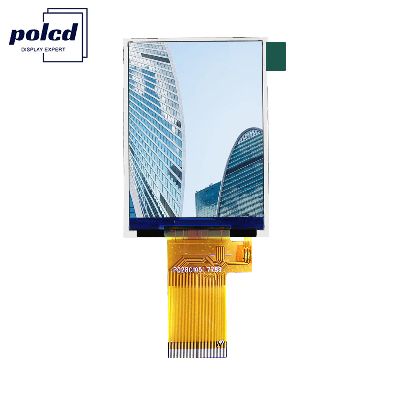 Mcu 37 Pin 2.8 ιντσών οθόνη αφής μόντελο οθόνης LCD με αντίσταση αφής