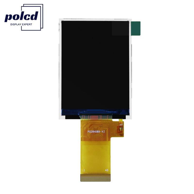 Polcd Υψηλής ανάλυσης 480x640 TFT μονάδα LCD 2,8 ιντσών με διεπαφή SPI RGB CTP