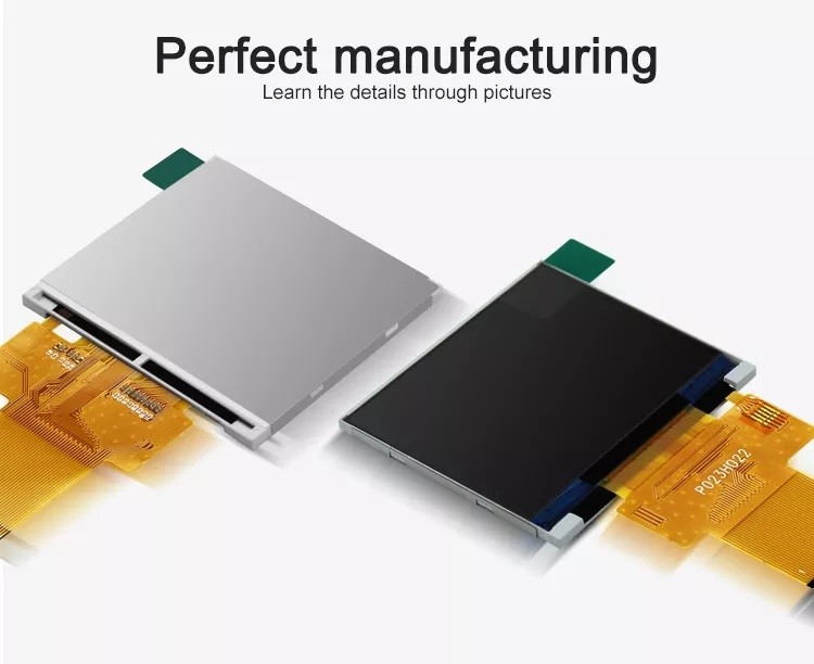 Polcd Μαύρο 320*240 RGB TFT οθόνη 18 Bit υψηλή φωτεινότητα 2,31 ιντσών LCD πάνελ