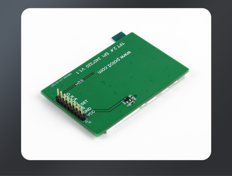 Polcd ISO9001 Οθόνη αφής 2,4 ιντσών Tft Tft Monitor 12 0'CLOCK