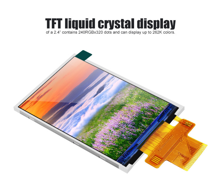 Polcd ST7789V2 2,4 Tft Έγχρωμη οθόνη 262K TFT LCD Μονάδα 48,96mm