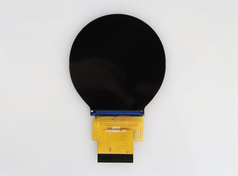 Polcd 480*480 2,1 ιντσών Κύκλωμα LCD Πίνακα ST7701S Drive Ic IPS Όλη οπτική γωνία Στρογγυλή μονάδα οθόνης TFT