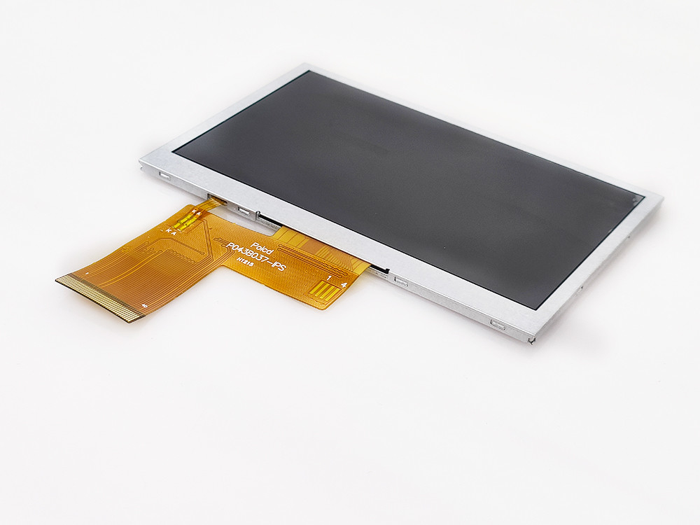 Polcd 4,3 ιντσών Προσαρμοσμένη οθόνη LCD 480x272 Βιομηχανική μεταδοτική MCU SPI 4,3 