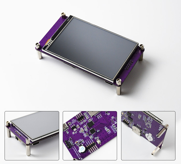 Polcd 3,5 ιντσών Serial Port Οδηγία Δείκτης εντολών LCD Μονούλες TFT Δείκτης HMI Εικονική οθόνη