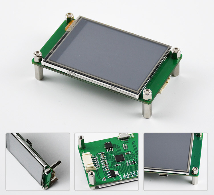 Polcd 2.4 ιντσών Tft Lcd Module 240*320 Hmi Uart Port Smart Lcd Display Βιομηχανική αντίσταση οθόνη αφής