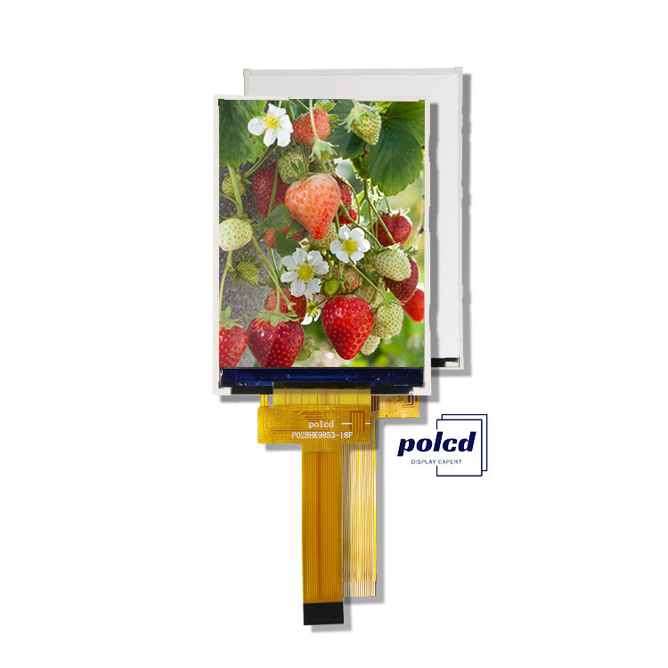 Polcd 2,8 ιντσών 240x320 IPS TFT LCD οθόνη SPI JD9853 IC Όλες οι ελεύθερες γωνία θέασης οθόνη οθόνης