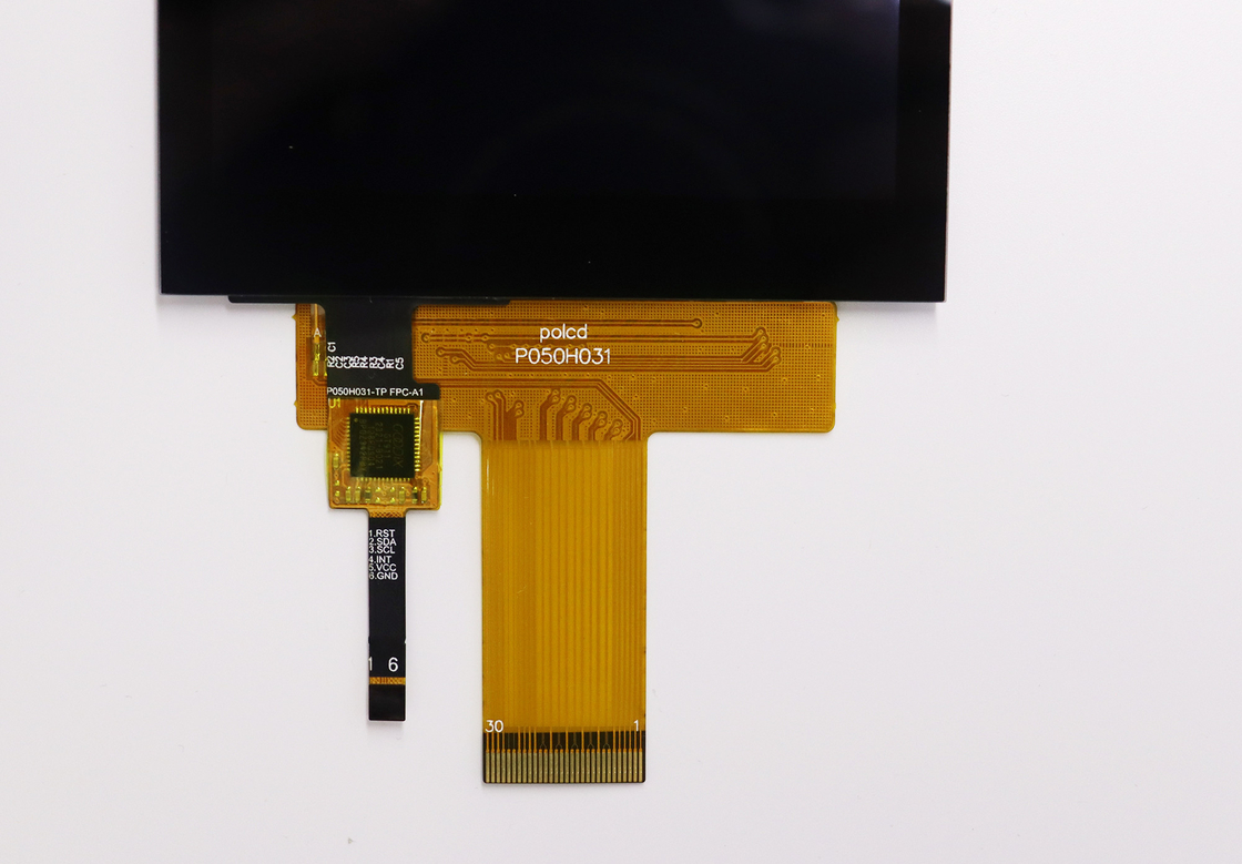Polcd 5 ιντσών LCD κάθετη οθόνη 720*1280 MIPI Διασύνδεση χωρητικό πάνελ αφής IPS 5' TFT οθόνη