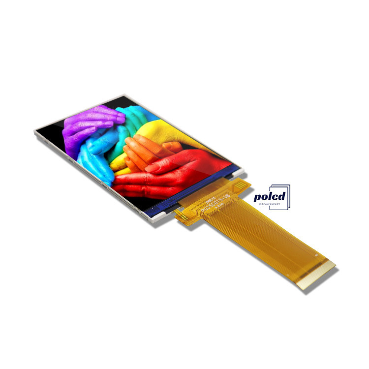 Polcd 3,5 ιντσών QVGA LCD οθόνη με ανάλυση 320x480 MCU SPI Interface Touch Panel 3.5 