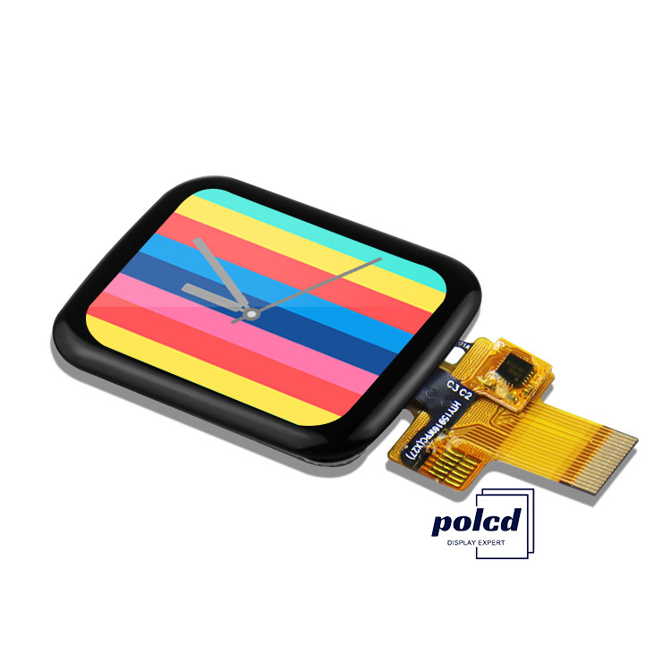 Polcd 1,69 ιντσών TFT χωρητική οθόνη αφής 240x280 κανονικά μαύρη IPS LCD μονάδα