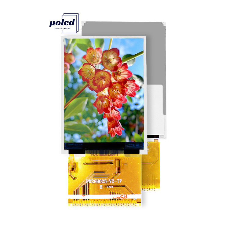 Polcd 300 Brightness 240X320 Οθόνη LCD Tft 2,8 ιντσών ILI9341V Ιατρική οθόνη LCD