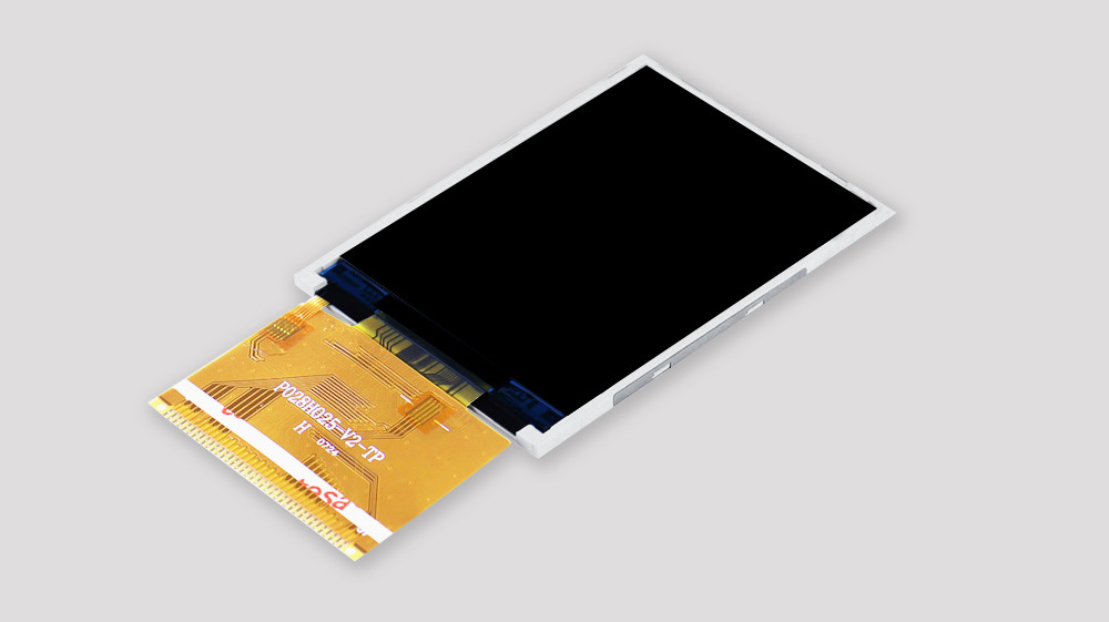 Οθόνη Polcd RoHS 2,8 ιντσών HD TFT 8080 MCU Οθόνη LCD 16 bit Tft