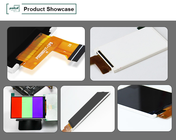 Polcd MCU 8 BIT Οθόνη Tft 2 ιντσών Οθόνη LCD IPS TFT 30,6 mm