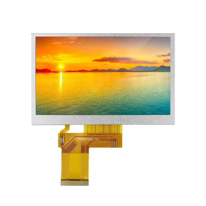 Polcd 4.3 ιντσών TFT LCD 480x272 Ανάλυση RGB διεπαφή 4.3 