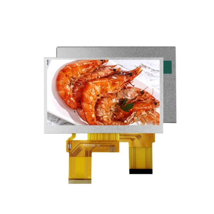 Polcd Custom 4.3 ίντσες 480*272 Χρώμα RGB 8bit ILI6485 Δίσκος 40pin 4.3' TFT LCD Module