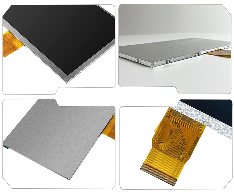 Polcd 7 ιντσών Μοντέλο LCD μεσαίου μεγέθους 800 * 480 υψηλής φωτεινότητας χωρητική οθόνη αφής TFT