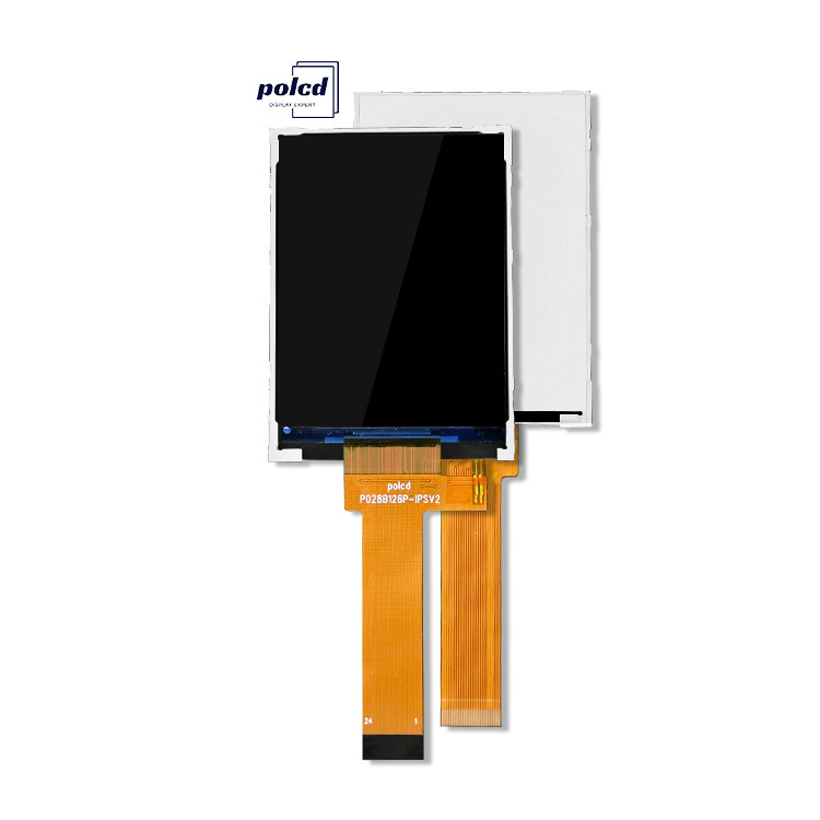 Polcd 2,8 ιντσών οθόνη LCD 240x320 MCU Διασύνδεση ευρείας οπτικής γωνίας TFT διαφλεκτική μονάδα LCD με ST7789P3-G6