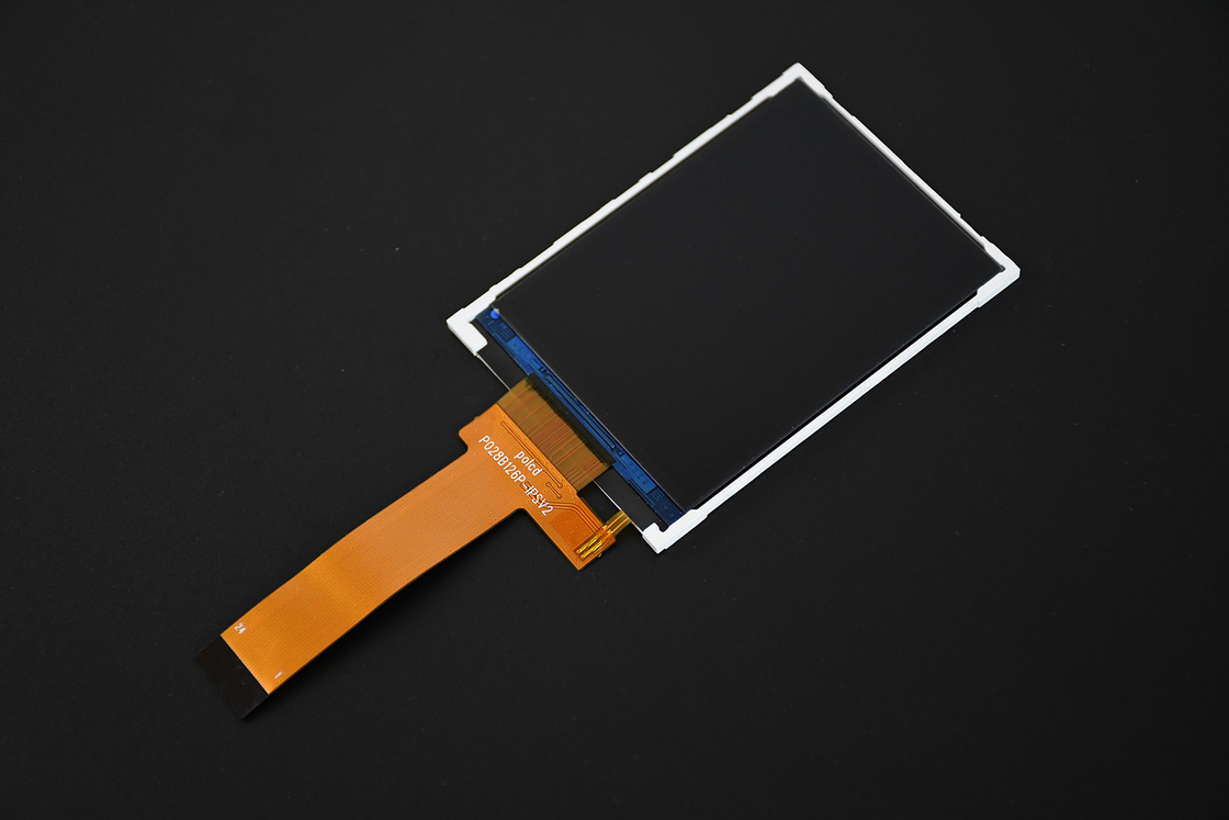 Polcd 2,8 ιντσών οθόνη LCD 240x320 MCU Διασύνδεση ευρείας οπτικής γωνίας TFT διαφλεκτική μονάδα LCD με ST7789P3-G6