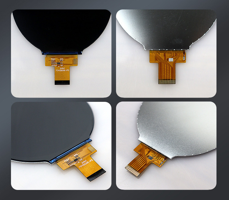 Polcd 4 ιντσών Στρογγυλή κυκλική οθόνη TFT 720x720 διεπαφή MIPI 30 πινών ST7703 TFT LCD οθόνη