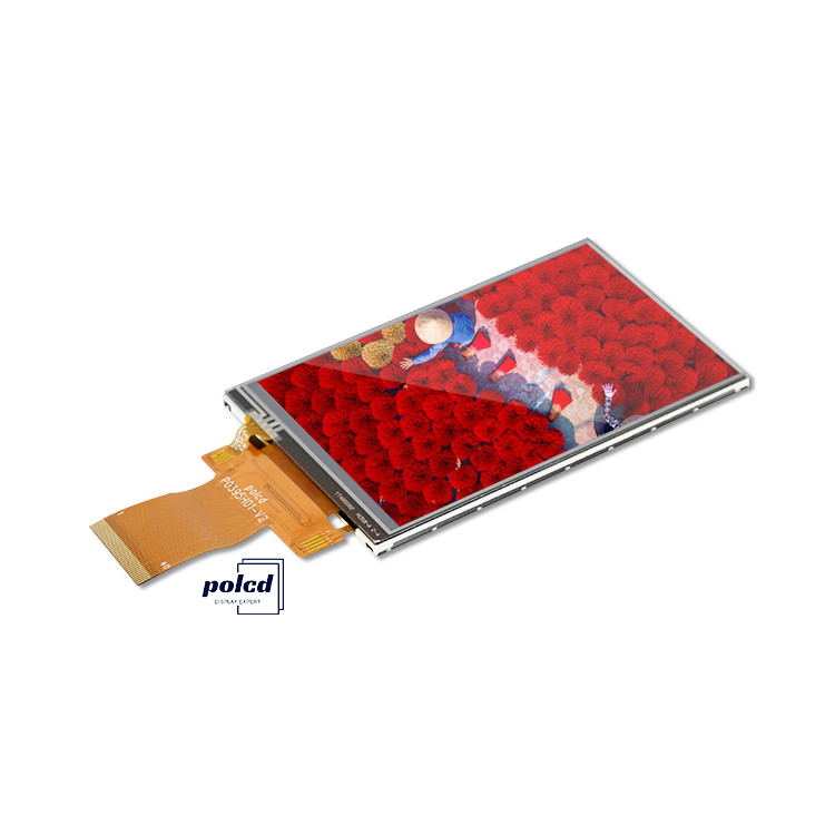 Polcd Custom 3,95 ιντσών 320x480 Ips Tft Lcd RGB διεπαφή Μονάδα οθόνης υγρών κρυστάλλων με αφής