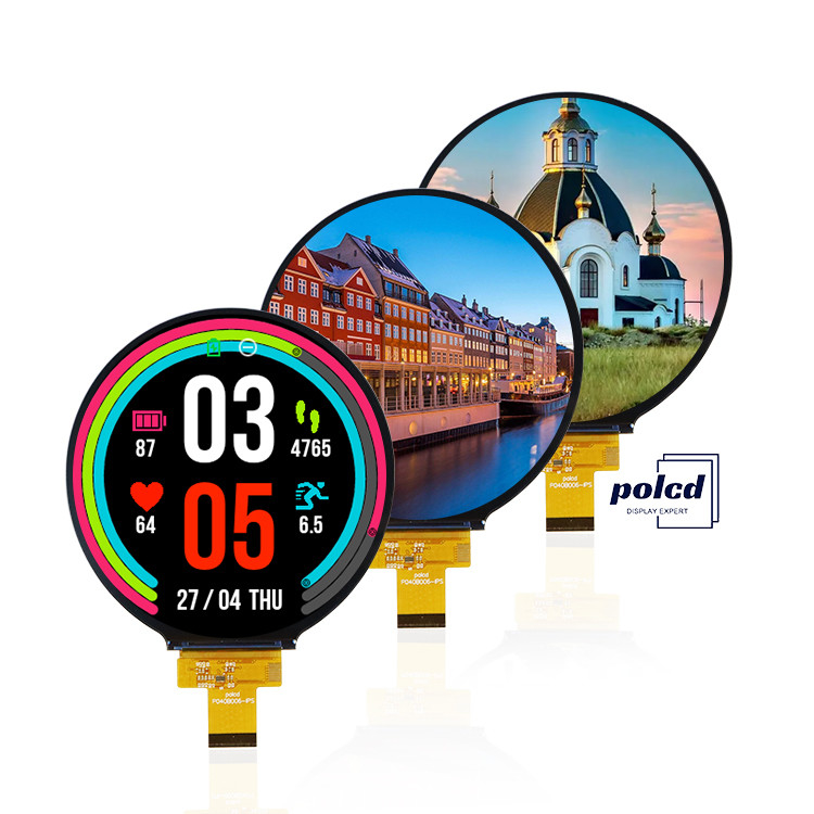 Polcd 4,0' Circle Panel LCD Module 720*720 ST7703 IPS View Angle MIPI interface Στρογγυλή οθόνη TFT