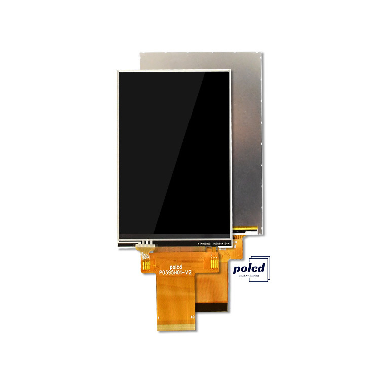 Polcd 3,95 ίντσες 320*480 LCD οθόνη RGB Interface ILI9488 40pin TFT Transmissive LCD Module