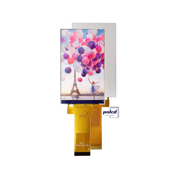 Polcd Custom RGB 24bit Διασύνδεση 4,0 ίντσες 480*800 Dots Μικρό χρώμα TFT LCD οθόνες οθόνης