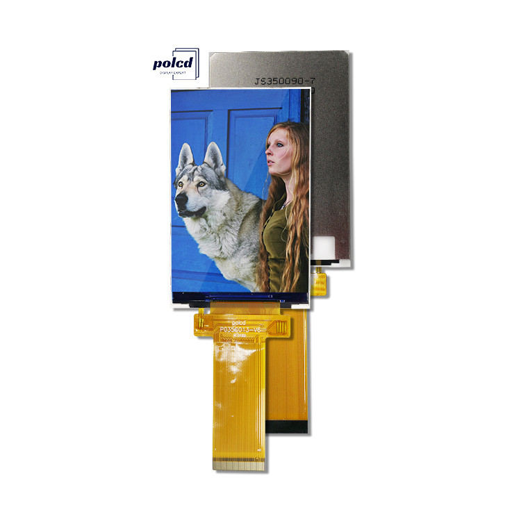 Polcd 3,5 ιντσών LCD οθόνη αφής οθόνη 320 * 480 SPI MCU διεπαφή IPS πλήρης οθόνης Μονάδα αφής