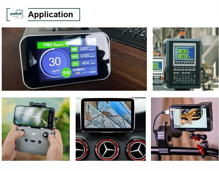 Προσαρμοσμένη διεπαφή RGB Polcd 2,8 ιντσών Μικρή έγχρωμη οθόνη TFT Πίνακας Οθόνης Αφής Μονάδα LCD