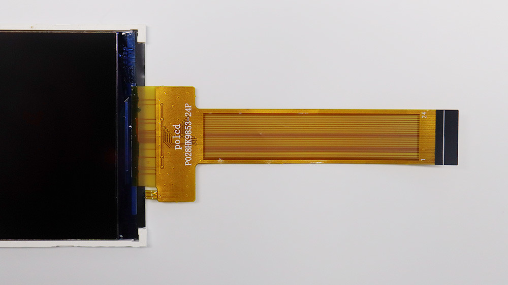 Polcd 2,8 ιντσών TFT οθόνη 240x320 IPS οθόνη υψηλής αντίθεσης 1200: 1 TFT οθόνης LCD μονάδα
