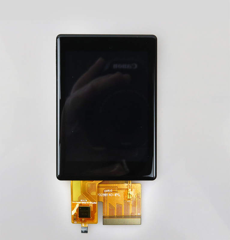 Προσαρμοσμένη διεπαφή RGB Polcd 2,8 ιντσών Μικρή έγχρωμη οθόνη TFT Πίνακας Οθόνης Αφής Μονάδα LCD