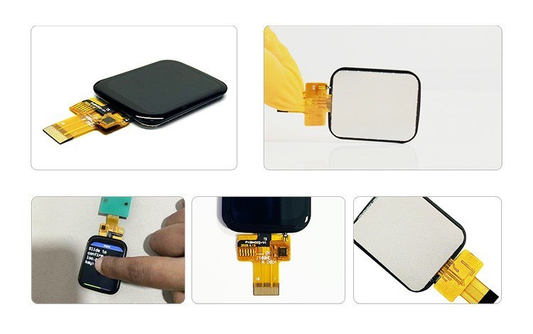 Polcd 1,69 ιντσών TFT Multi Capacitive Touch Screen 4 Line SPI 240x280 IPS LCD