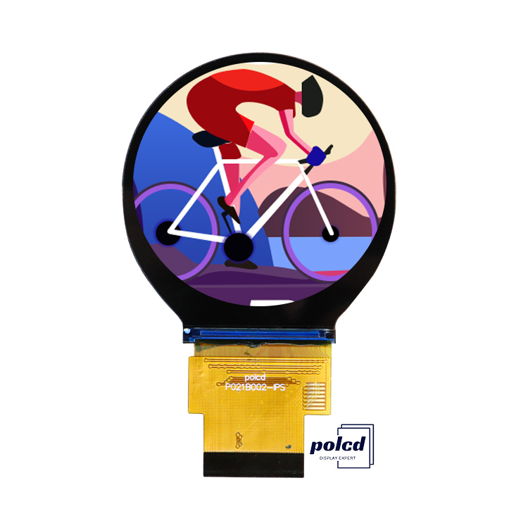 Polcd 2,1 ίντσας 480x480 IPS κυκλική TFT έγχρωμη οθόνη LCD Module LCM Panel