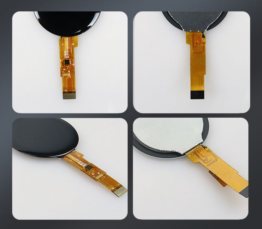 Polcd Μικρό στρογγυλό 1,28 ιντσών οθόνη LCD 240*240 1,3 ιντσών Spi Διασύνδεση IPS κυκλική Tft LCD μονάδα πάνελ