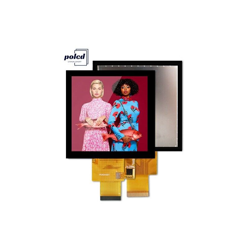 Polcd 4 ιντσών LCD Panel 480*480 IPS LCD οθόνη υψηλής φωτεινότητας RGB Interface TFT LCD Module
