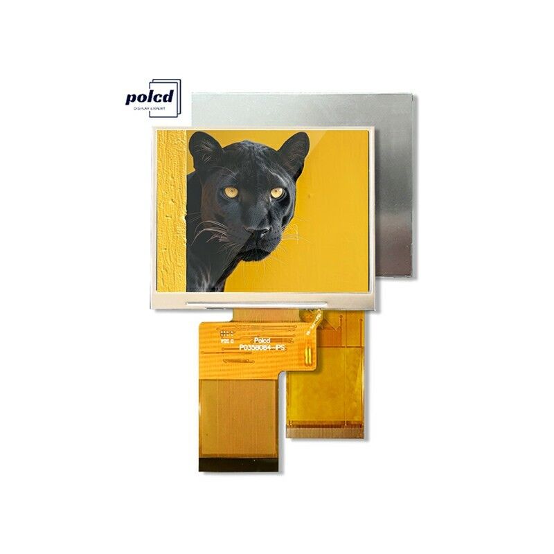 Polcd Factory 3,5 ιντσών TFT LCD 320 * 240 SPI RGB διεπαφή Ενεργειακή οθόνη 3,45 ιντσών Μοντέλο οθόνης LCD
