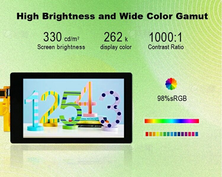 Polcd 5 ιντσών LCD κάθετη οθόνη 720*1280 MIPI Διασύνδεση χωρητικό πάνελ αφής IPS 5' TFT οθόνη