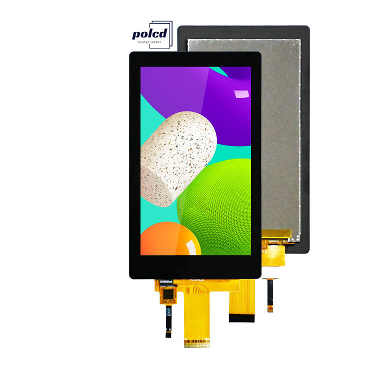 Polcd 5 ιντσών TFT LCD Module 720*1280 IPS View Angle Ηλιακό οθόνο με χωρητική επαφή
