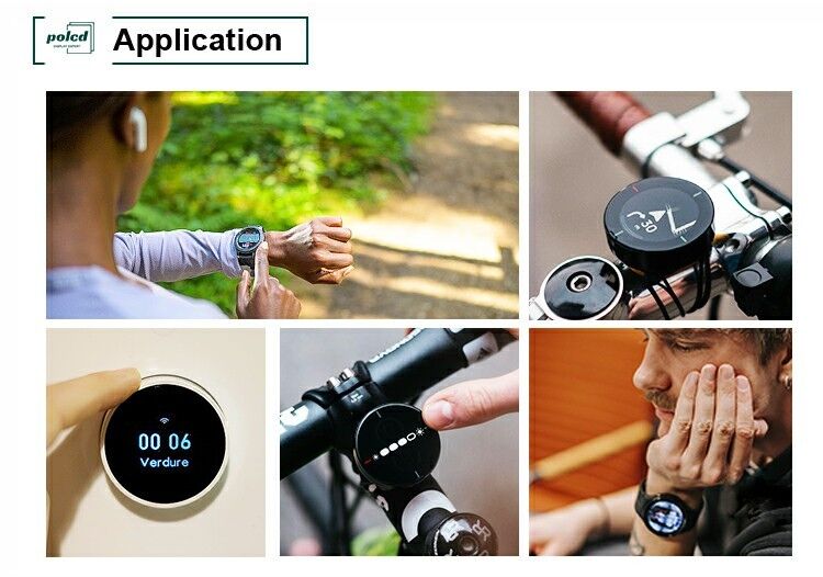 Polcd 2,1 ιντσών IPS Μικρή στρογγυλή οθόνη LCD 480*480 Mipi διεπαφή ST7701S Κύκλος Κύκλος TFT οθόνη