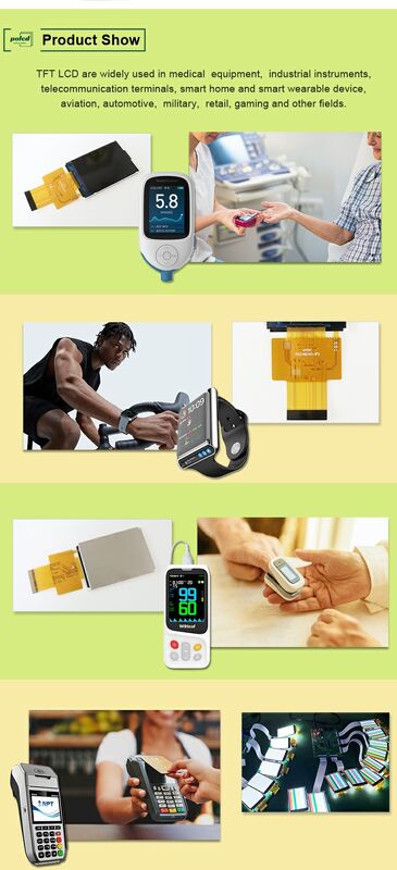 Polcd 2.4 ιντσών MCU Interface TFT Display Driver IC ST7789V2 240x320 Ανάλυση 2.4 ιντσών TFT LCD Μονούλες