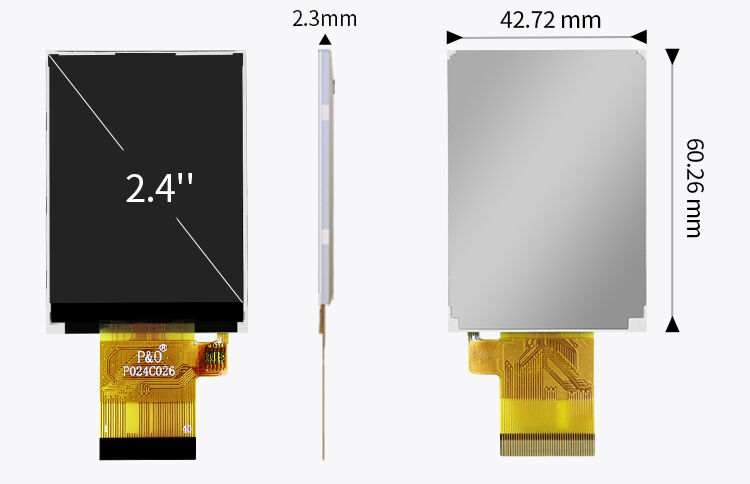 Τροφοδοτικό οθόνης αφής LCM Polcd 3.3V, οθόνη LCD 2,4 ιντσών