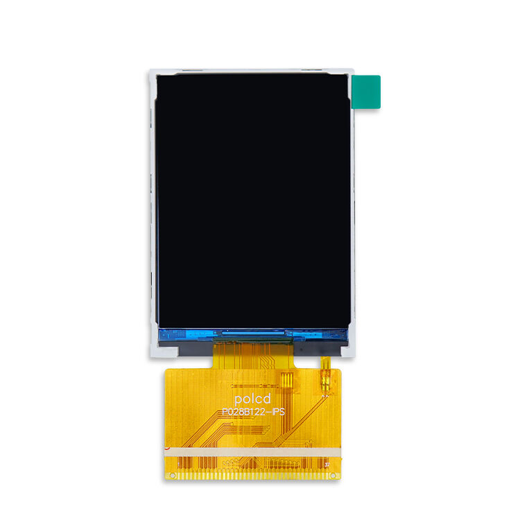 Polcd Μικρό 2,8 ιντσών 240x320 QVGA Υψηλή φωτεινότητα 300nits SPI διεπαφή IPS TFT οθόνη