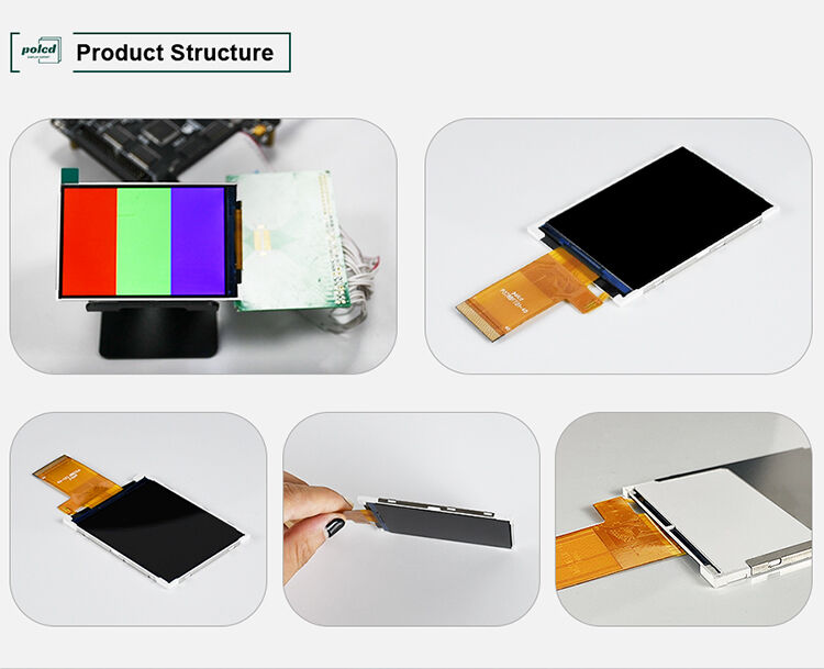 Polcd 240x320 2,8' Χρωματική οθόνη ST7789T3 Ic Διαφλαστική μονάδα LCD 2,8 ιντσών TFT οθόνη